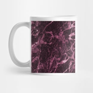 Fuchsia pink marble Mug